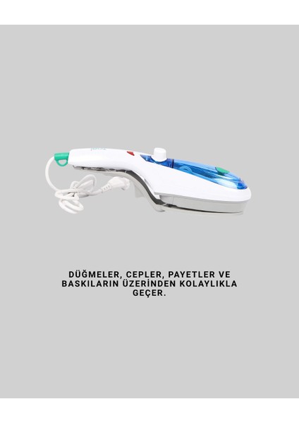 1500W Güçlü Buharlı Ütü | Yanık Riski Olmadan Hızlı Ütüleme fırsatları
