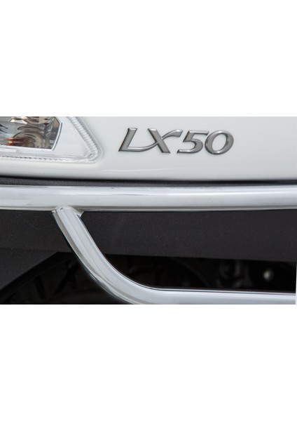 Vespa Lx-Lxv Ön Yan Koruma Demiri *krom* (2006-2013) / Pıaggıo modelleri