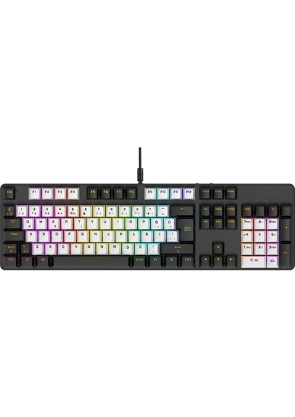 Gaming Rgb Mekanik Türkçe Q Klavye - Blue Switch