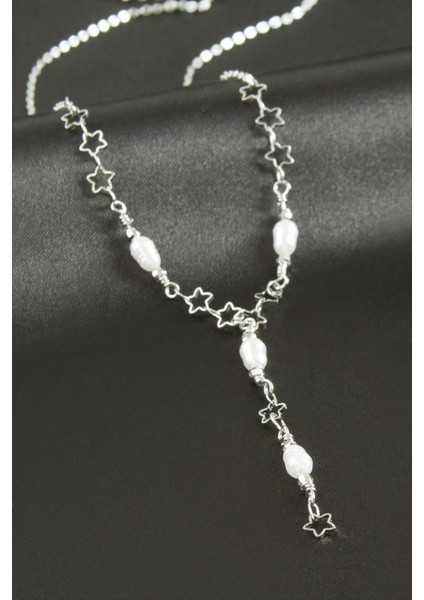 Yıldız Inci Y Kolye