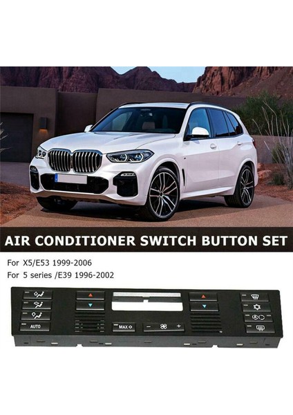 64116915812 64118375645 Bmw X5 E53 E39 Için Klima Trim Paneli Klima Anahtarı Düğmesi (Yurt Dışından) modelleri