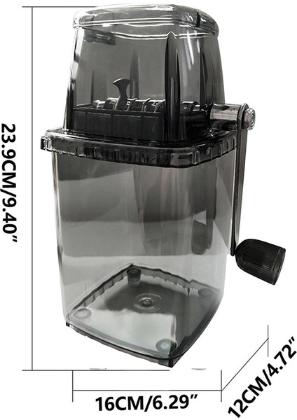 Ev Tipi Manuel Buz Kırıcı Şeffaf Çok Amaçlı El Tipi Buz Kırıcı, Buz Kırıcı, Siyah (Yurt Dışından) modelleri