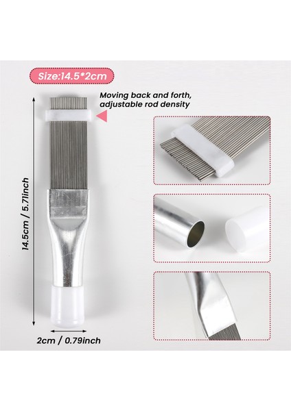 4 Adet Klima Kondansatör Kanat Temizleme Fırçası Ac Kanat Tarağı Paslanmaz Çelik Buzdolabı Kanat Temizleme Fırçası (Yurt Dışından) indirimleri