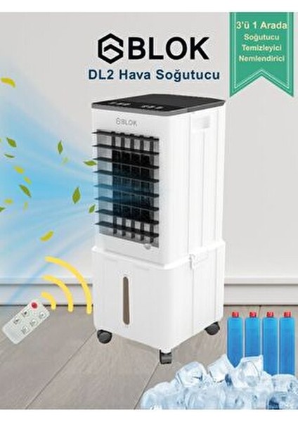 Dl2 12 Lt Uzaktan Kumandalı Hava Soğutucu