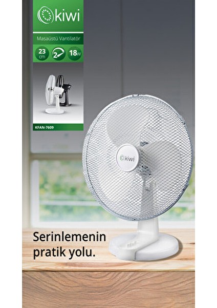 KFAN-7609 Masaüstü Fan Vantilatör fiyatları