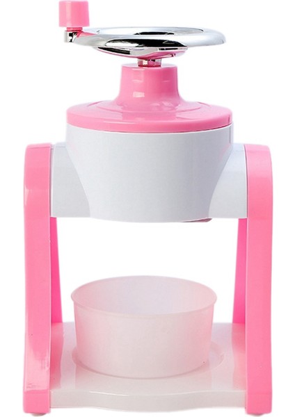 Buz Kırıcı Manuel El Kranklı Tıraşlı Mini Taşınabilir Piknik Kar Konisi Makinesi Smoothie Buz Makinesi Mini Buz Kırıcı (Yurt Dışından)