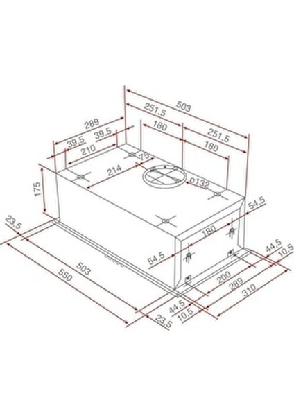 Inox Gömme Canopy Gfh 55 Ankastre Aspiratör (TEKA.40446700) fiyatları