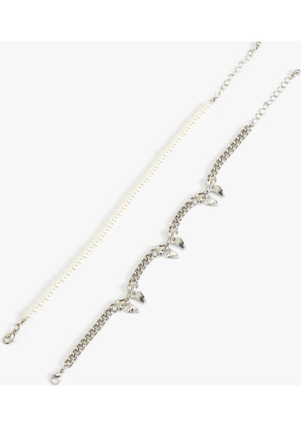 2'li Zincir Bileklik Seti fiyatları