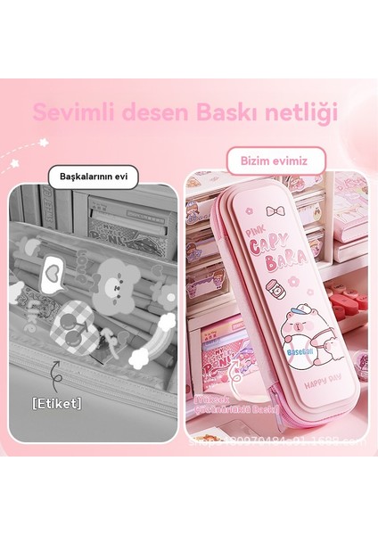 Yeni Kaba Bear Su Geçirmez ve Düşmeye Dayanıklı Büyük Kapasiteli Kırtasiye Kutusu Karikatür Kalem Kutusu Erkek ve Kadın Kalem Kutusu Birinci Sınıf Büyük Kapasiteli Kalem Kutusu (Yurt Dışından) fırsatları