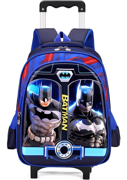 2025 Yeni Arabalı Okul Çantası Ilkokul Öğrencileri Ikinci ve Üçüncü Sınıf Çocuklar Yük Azaltma Karikatür Okul Çantası Büyük Kapasiteli Sırt (Yurt Dışından)