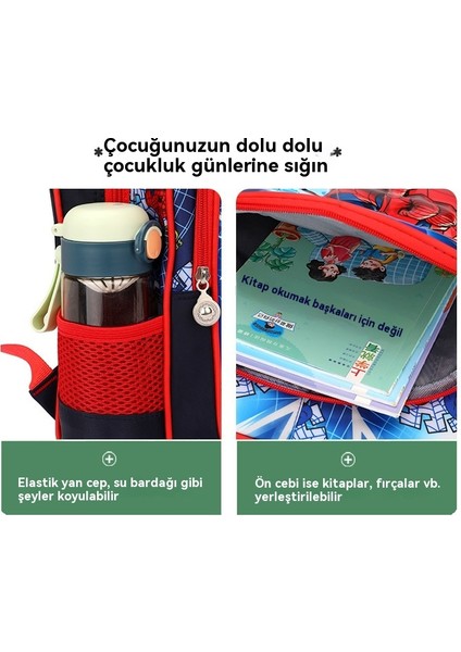 2025 Yeni Arabalı Okul Çantası Ilkokul Öğrencileri Ikinci ve Üçüncü Sınıf Çocuklar Yük Azaltma Karikatür Okul Çantası Büyük Kapasiteli Sırt (Yurt Dışından) fiyatları