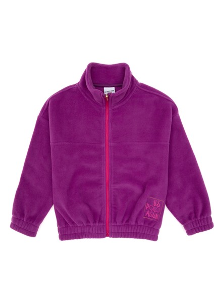 Kız Çocuk Menekşe Hırka (Örme) 50318001-VR037