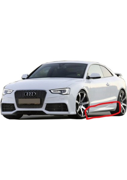 Audi A5 8p3 2008 - 2016 Coupe 2 Kapı Rs5 Yan Marşpiyel Seti (Boyasız)