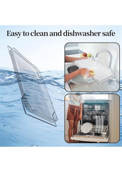 Breville Akıllı Fırın Air Fryer Pro Için Air Fryer Sepeti Paslanmaz Çelik Air Fryer File Sepetleri Klipsli Fırın File Sepeti (Yurt Dışından) fiyatları