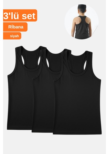 Erkek Çocuk 3'lü Ribana Sporcu Atlet