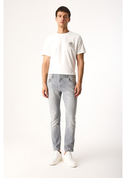 Daniel Ice Grey Straight Fit Jean Pantolon-Ice Grey modelleri