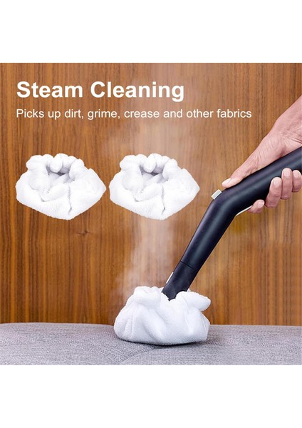 Dupray Buharlı Temizleyiciler Için Mikrofiber Başlıklı Buharlı Paspas Pedleri 10'lu Paket (Yurt Dışından) indirimleri