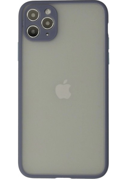 iPhone 12 Pro Max Kılıf Montreal Silikon Kapak - Gri