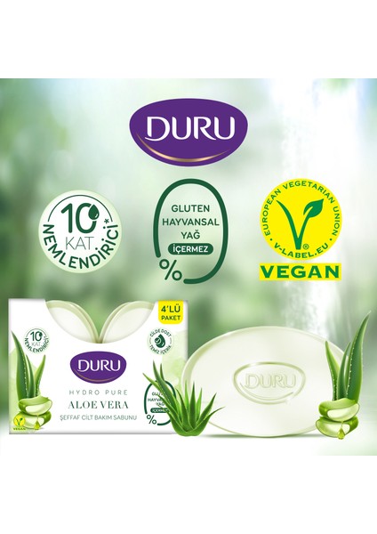 Hydro Pure Aloe Vera 12 Adet Banyo Sabunu 12X135 gr modelleri