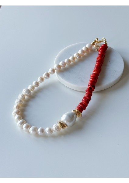 Mercan-Inci Barok Kolye modelleri