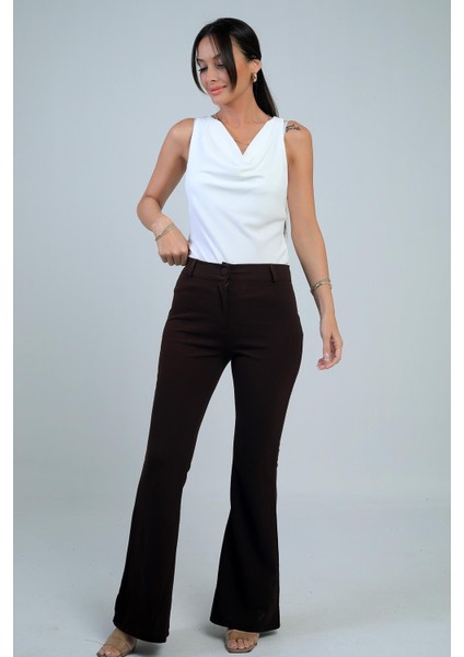 Kadın Ispanyol Paça Pantolon modelleri