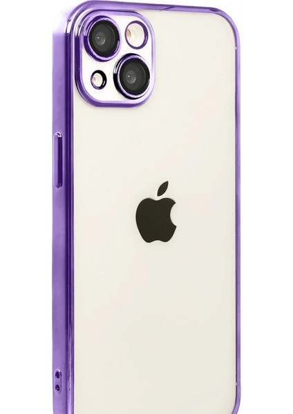 Apple iPhone 15 Lensli Silikon - Mor fiyatları