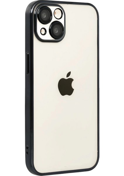 Apple iPhone 15 Lensli Silikon - Siyah