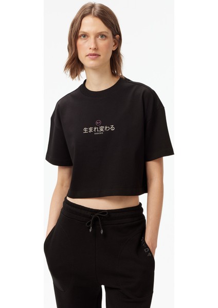 Unıted4 Classic Kadın Siyah T-Shirt.syh