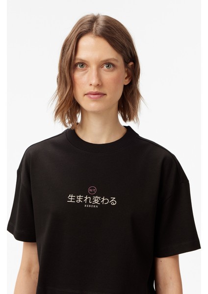 Unıted4 Classic Kadın Siyah T-Shirt.syh fırsatları