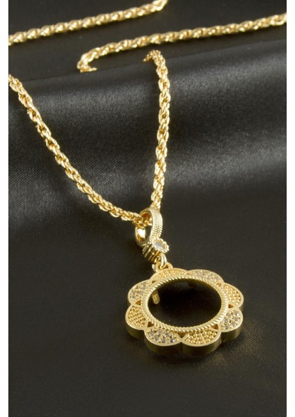 Çyrek Altın Koyulabilir Zincir Kolye
