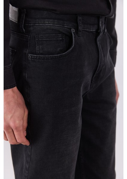 Kalimnos Black Comfort Fit Jean Pantolon-Black indirimleri