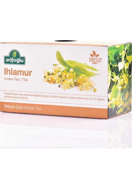 Ihlamur Süzen Poşet 20'li