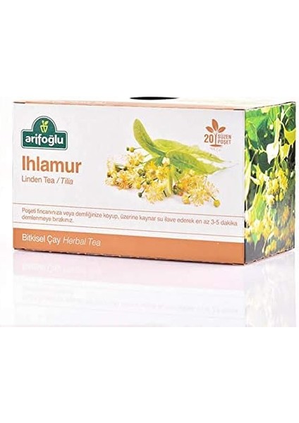 Ihlamur Süzen Poşet 20'li fiyatları