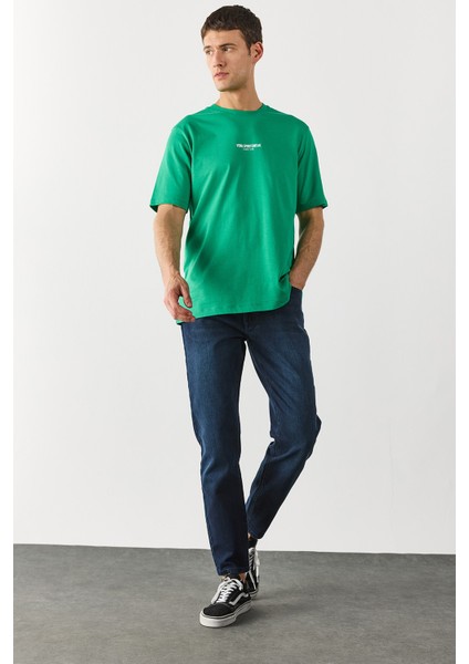 Smith Premium Blue Black Tapered Fit Jean Pantolon-Blue Black fırsatları