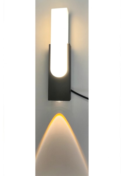 CT-7067 10W Hawai LED Aplik Dış Mekan Aydınlatma Modern Bahçe Lambası Duvar Montaj 3200K