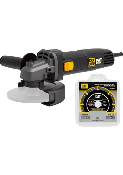 DX3090 720WATT 125MM Profesyonel Avuç Taşlama + DA09052 Genel Amaçlı Elmas Kesme Diski fiyatları