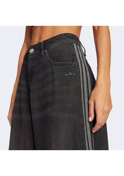 Adicolor Denim Adilenum Kadın Siyah Pantolon.- fırsatları