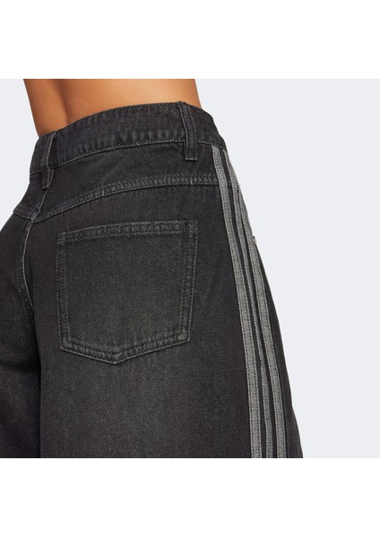 Adicolor Denim Adilenum Kadın Siyah Pantolon.- indirimleri