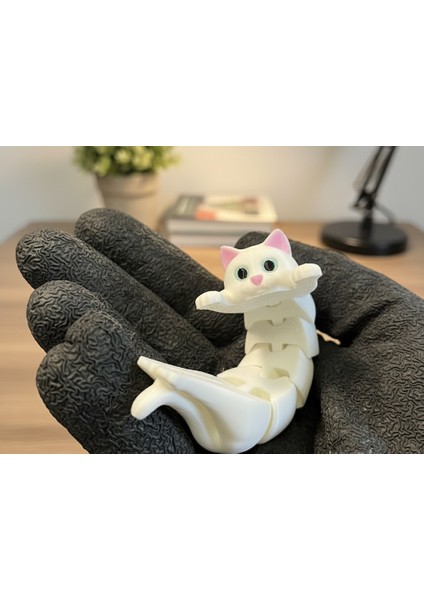 Esnek ve Sevimli Kedi Anahtarlıklar (2'li Set) - Hareketli Eklem Tasarımıyla Her Yere Uyum Sağlar! indirimleri