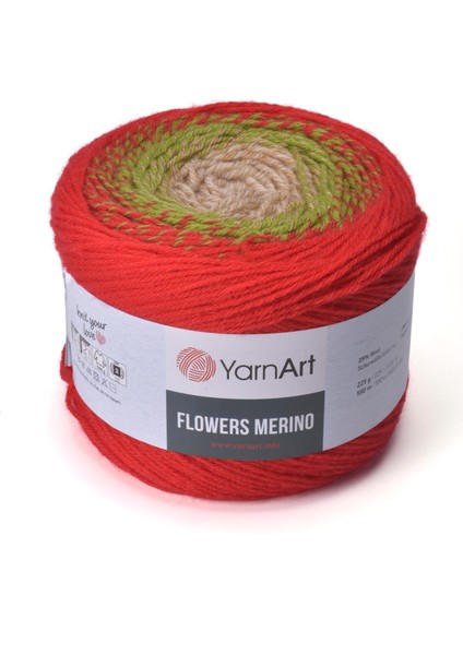 Flowers Merıno Örgü Ipi - 567 - 2'li Paket