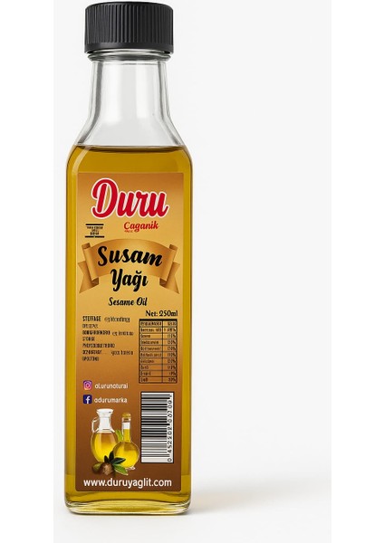 SUSAM YAĞI 500 ml
