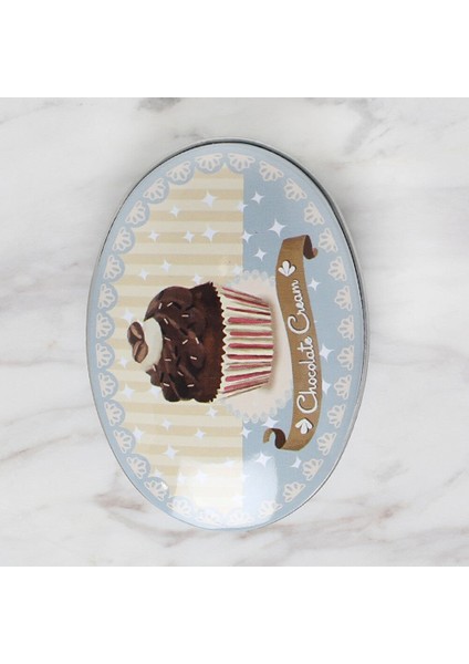 Loren Metal Saklama Kutusu Oval