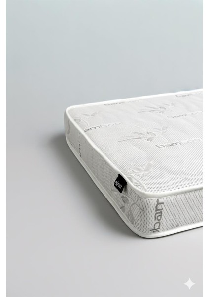 Einstein Metal Ranza + 2 Adet Bambo Yatak – 90X190 cm | Tek Kişilik Yataklı Ayrılabilir Metal Ranza