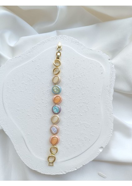 Turuncu - Mavi Renkli Bileklik fiyatları