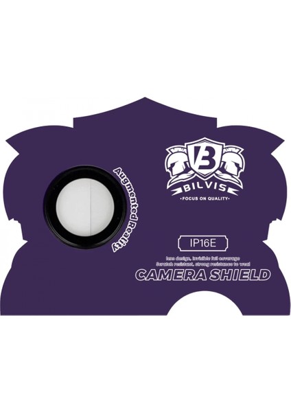 iPhone 16E Bilvis Titan Kamera Lens - Siyah fiyatları