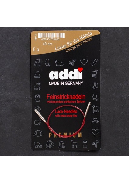 Addi Click Lace 40CM Ara Bağlantı Misinası - 759-2