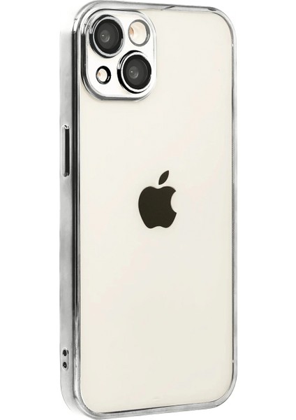 Apple iPhone 15 Lensli Silikon - Titan Gri