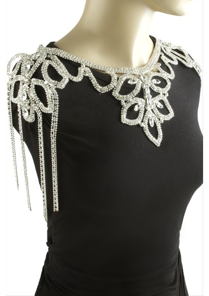 Çiçek Omuz Kolyesi