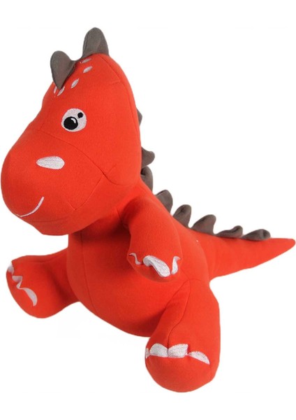 Dino Peluş Oyuncak Turuncu 40 cm