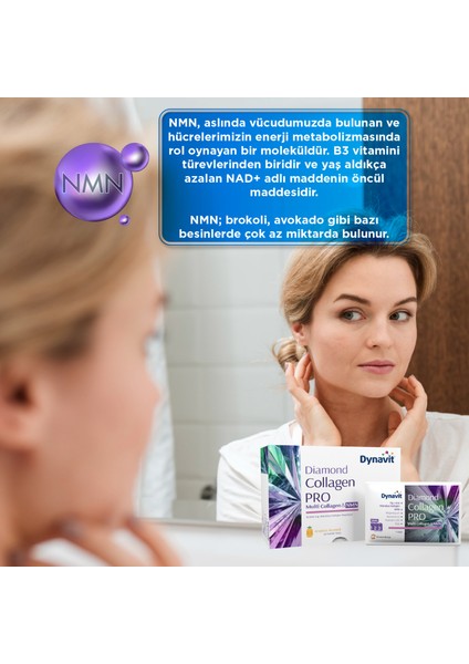 Multi Collagen&NMN 30 Saşe - Hidrolize Peptit Tip 1-2-3 Kolajen modelleri